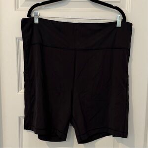 Athletes 7” Classic Black Bike Shorts